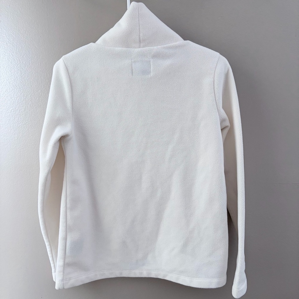 Dudley Stephens Park Slope Fleece | Chic Neutral Minimalist | Small - Picture 4 of 6